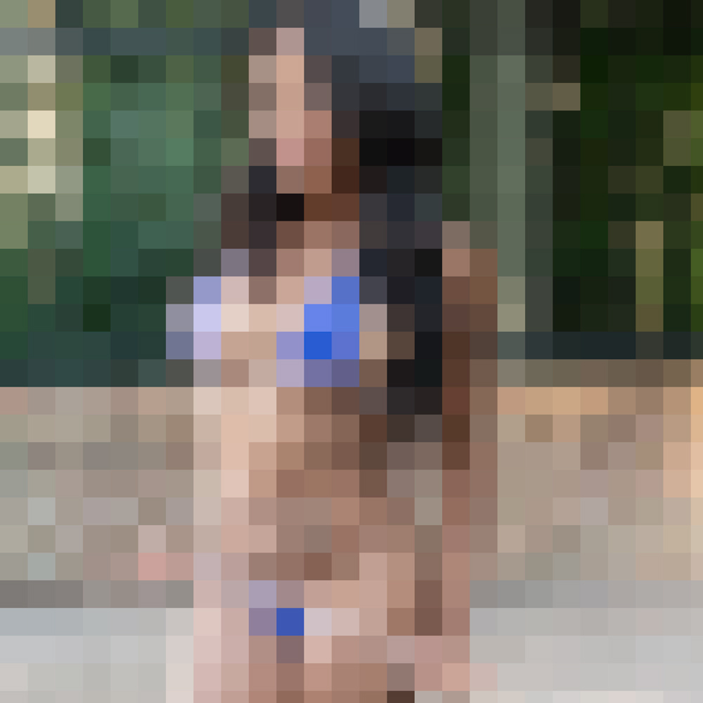Tanya Denise - Blue Bikini - Image 3